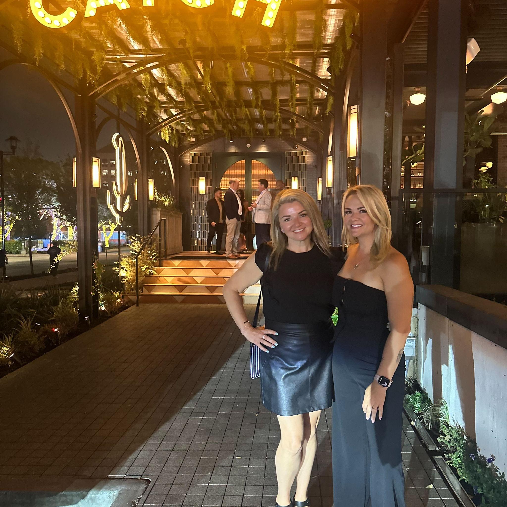 Best Friend Rachel Visiting for my 40th birthday!