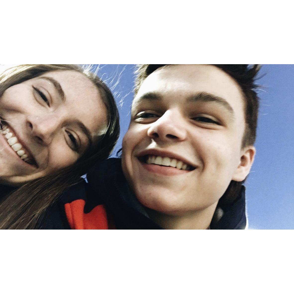 The very first picture we took together!