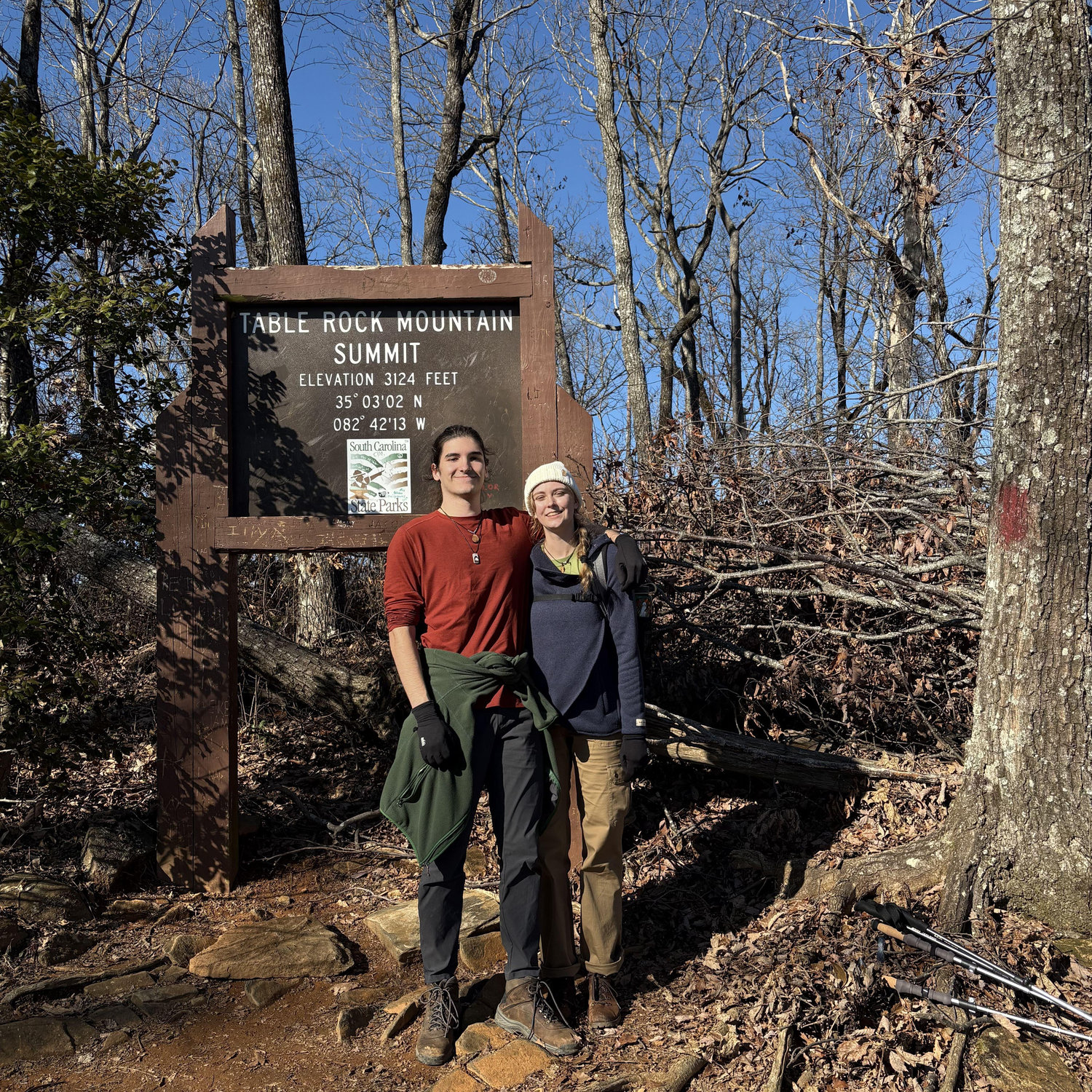 Table Rock State Park, SC, Summit