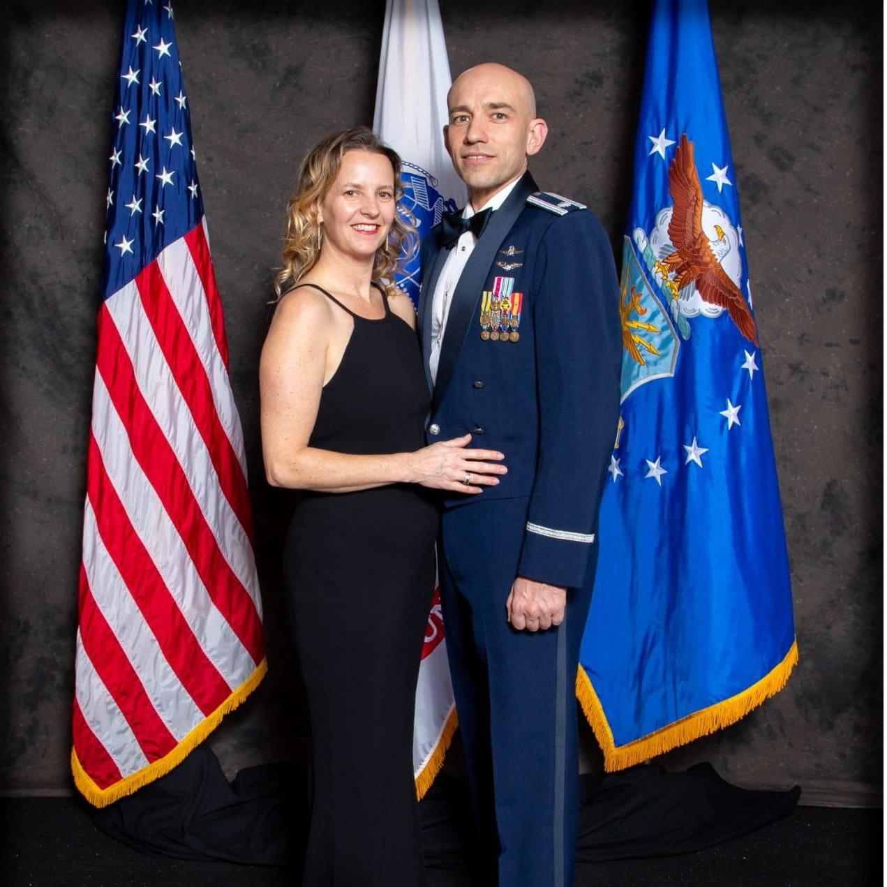 Besides traveling the world, hiking & spending time with Enrique's kids- we both work for the Department of Defense. Christi's job is not as formal as his ;)