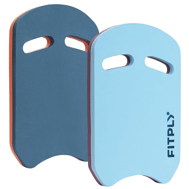 Fitply 2PCS Kick Board Swim for Adult & Kid - High Buoyancy EVA Swimming Kickboard, Swimming Training Aid for Pool, Kickboard Adult Swim Training, Safety Board