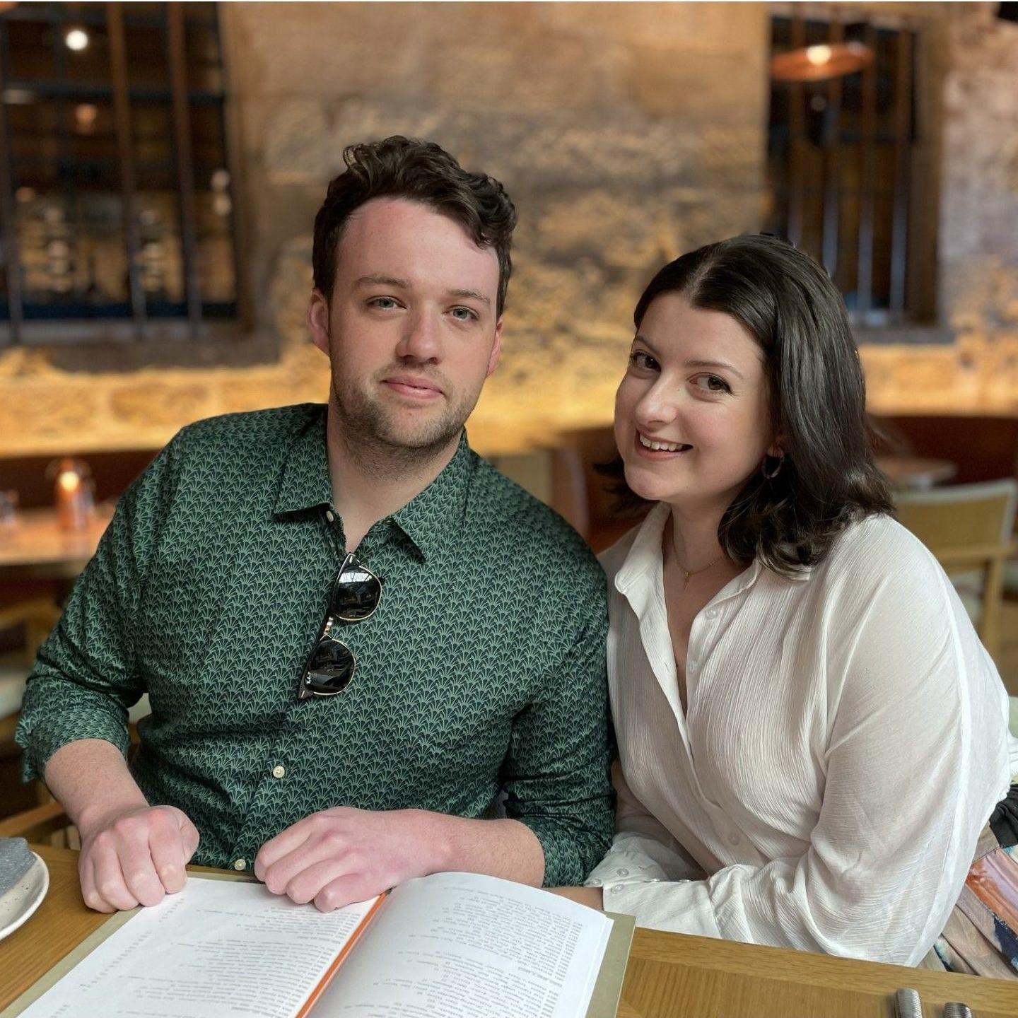 One of our favourite things to do together is eating and trying new restaurants!