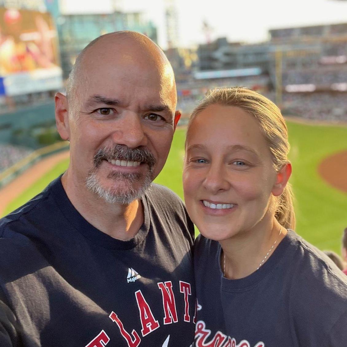 Our first Braves game!