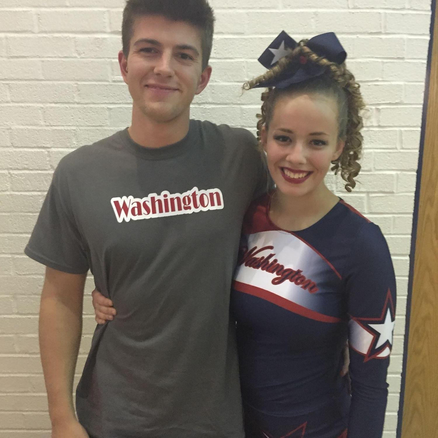 High school cheerleading competition