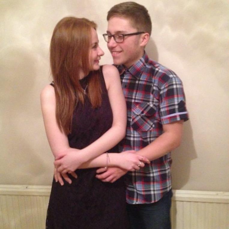 January 2016 - Our first New Years' Day photo together!