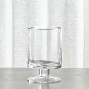 London Small Clear Hurricane Candle Holder