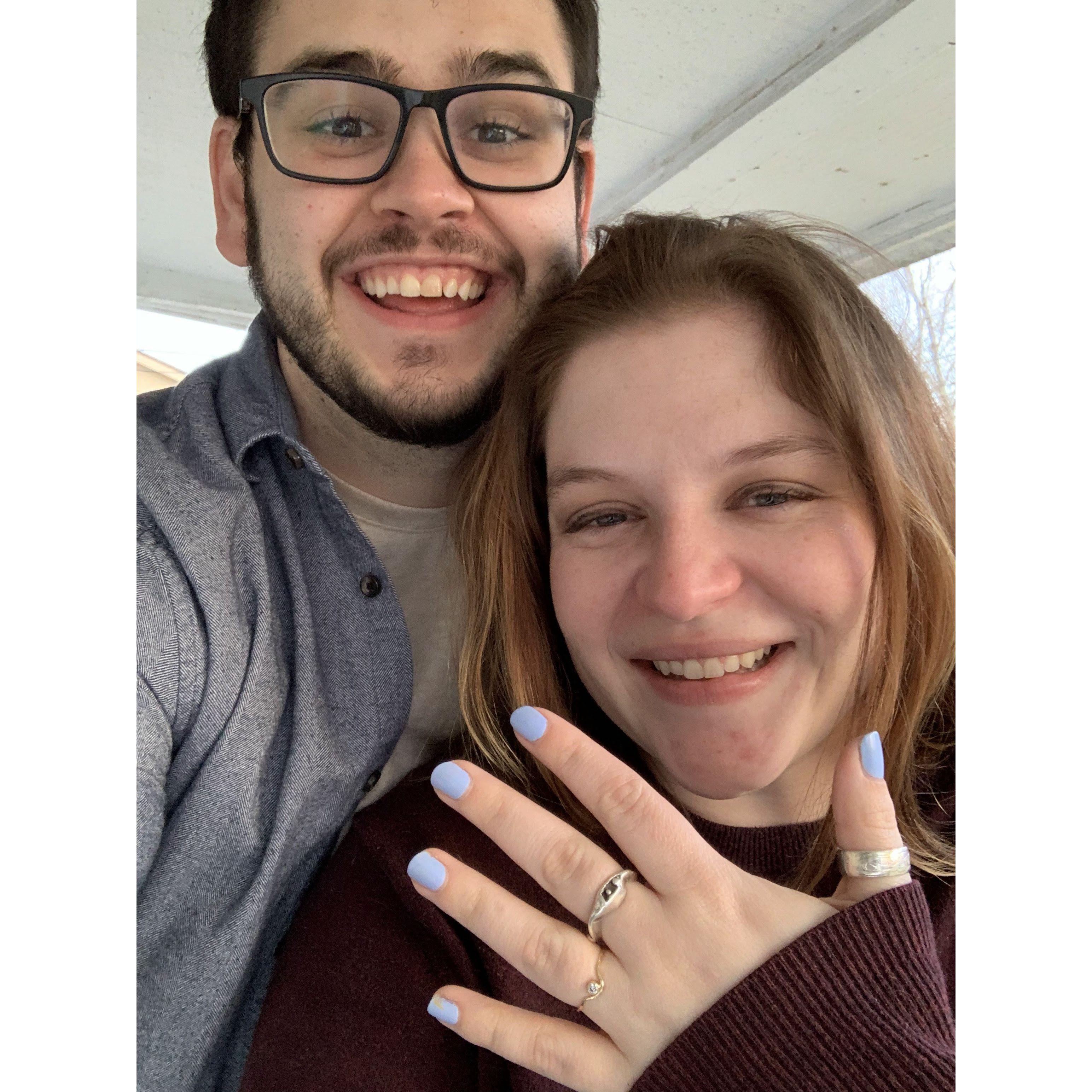 Oh hey look we're getting married!