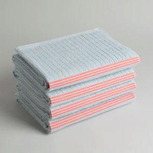 HAYES Organic Cotton Bath Towel in "Lake" (Set of 4)