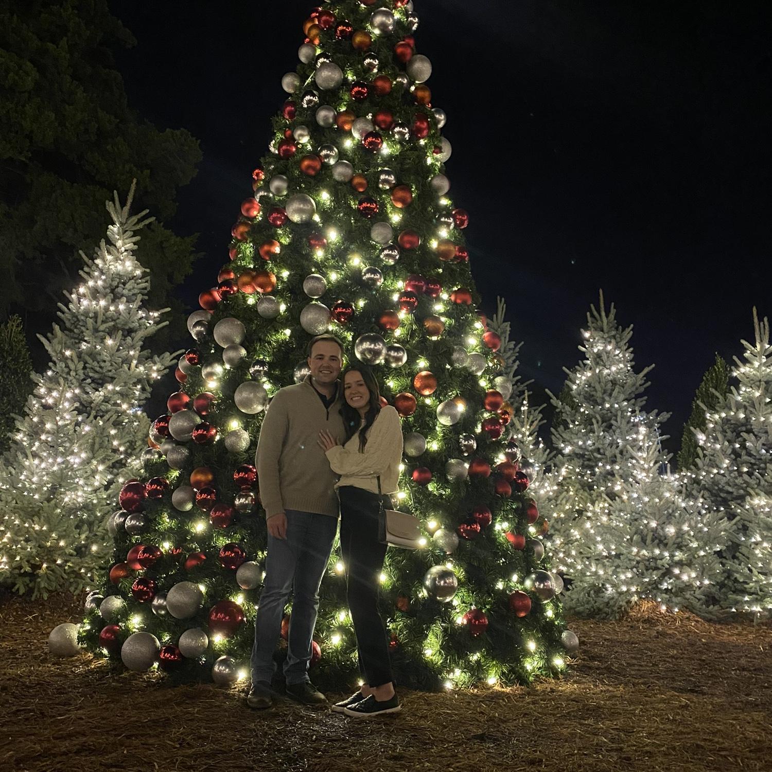 The Dallas Arboretum at Christmas!