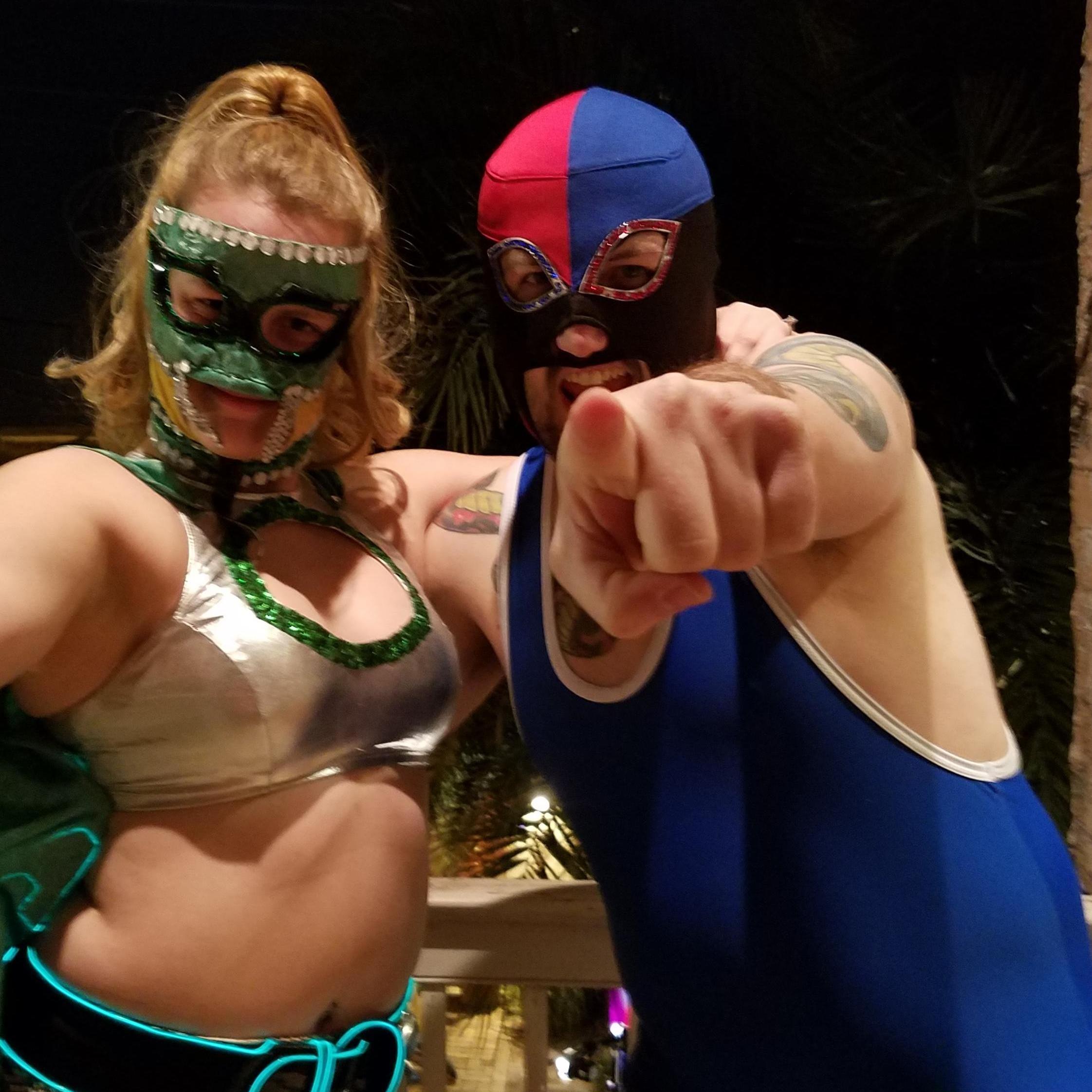Behold, Lucha greats Ana Conda and Don Fiesta!