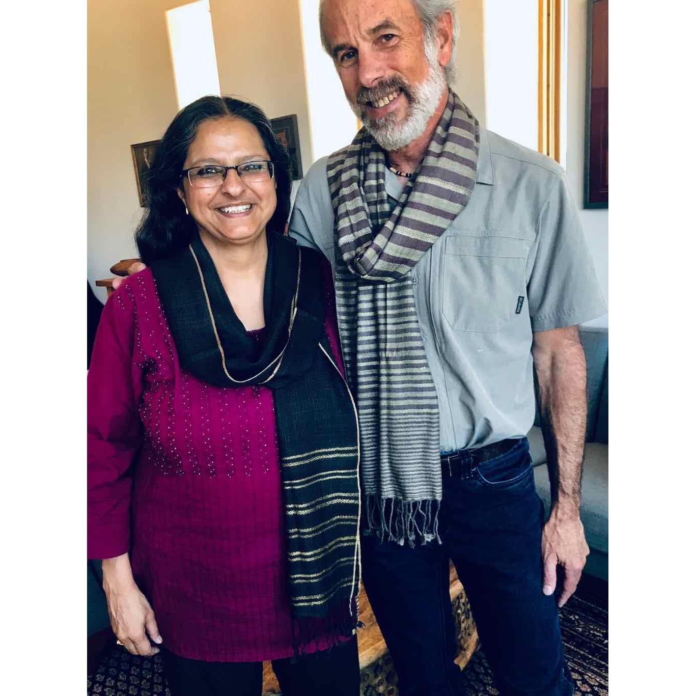 Rashmi and Bruce