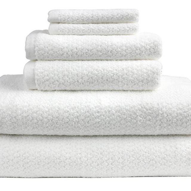 Everplush Diamond Jacquard Bath Sheet Towel Set, 6 Piece, White