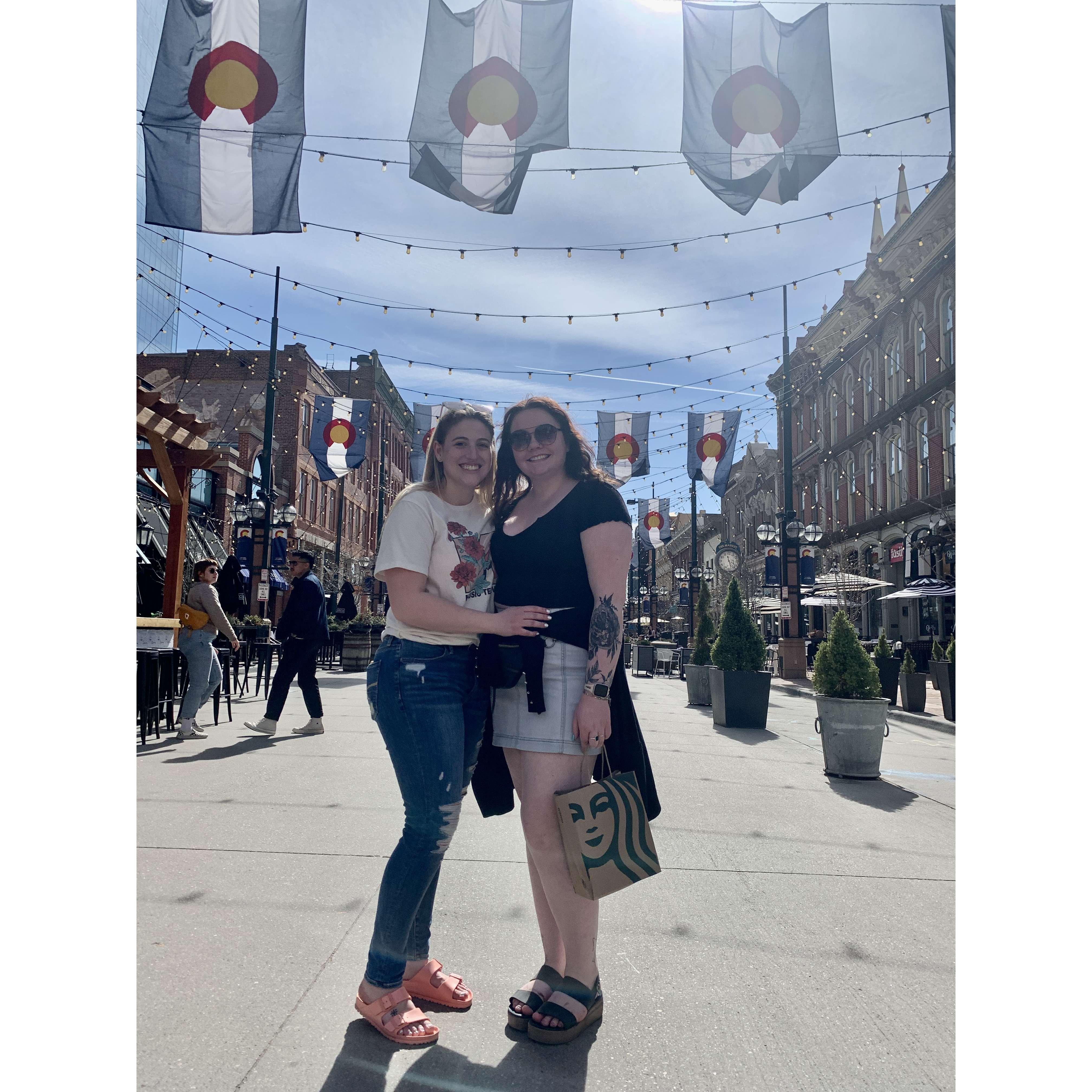 Our first trip to Denver at Larimer Square!