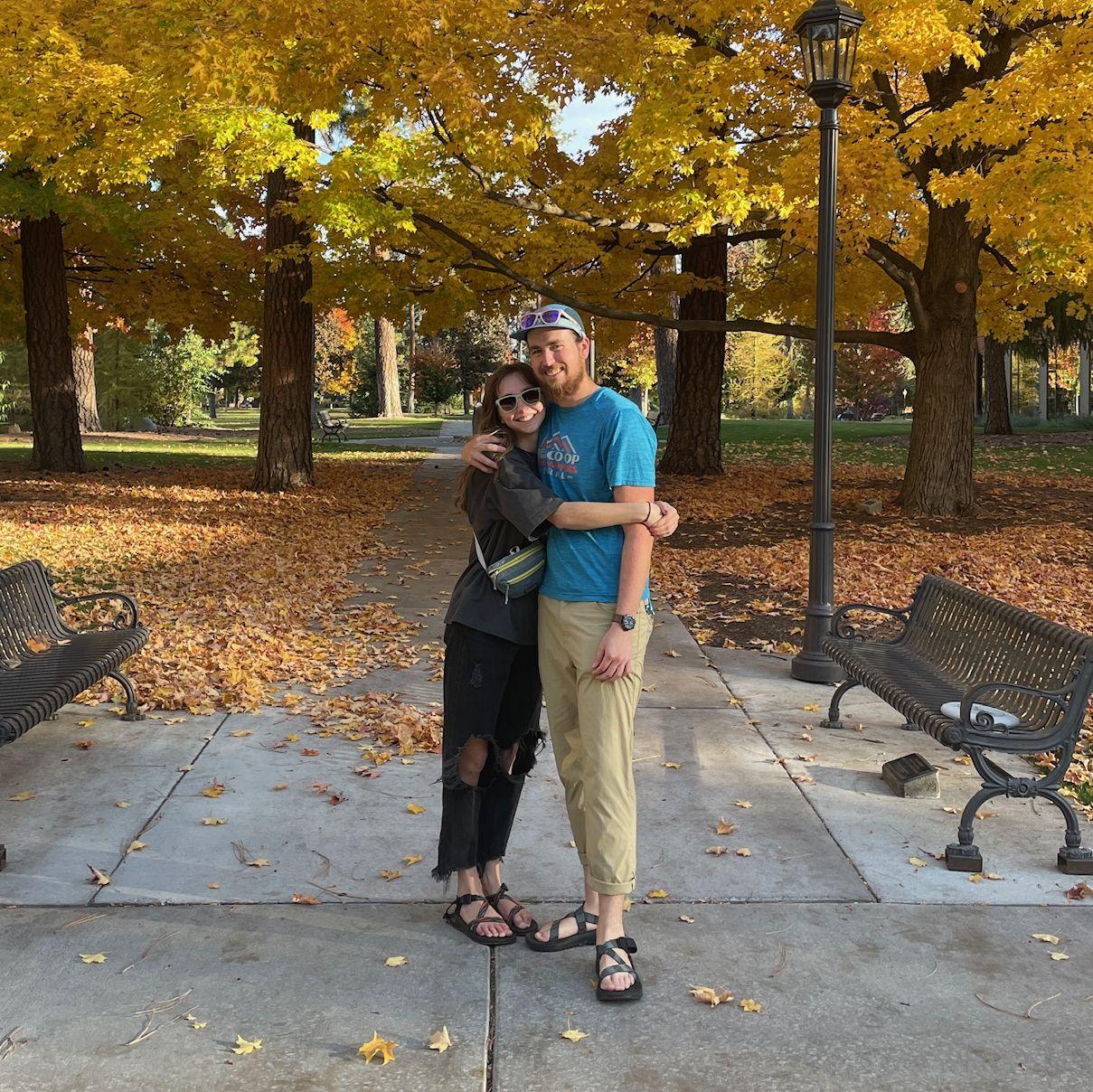 Frolfing on campus