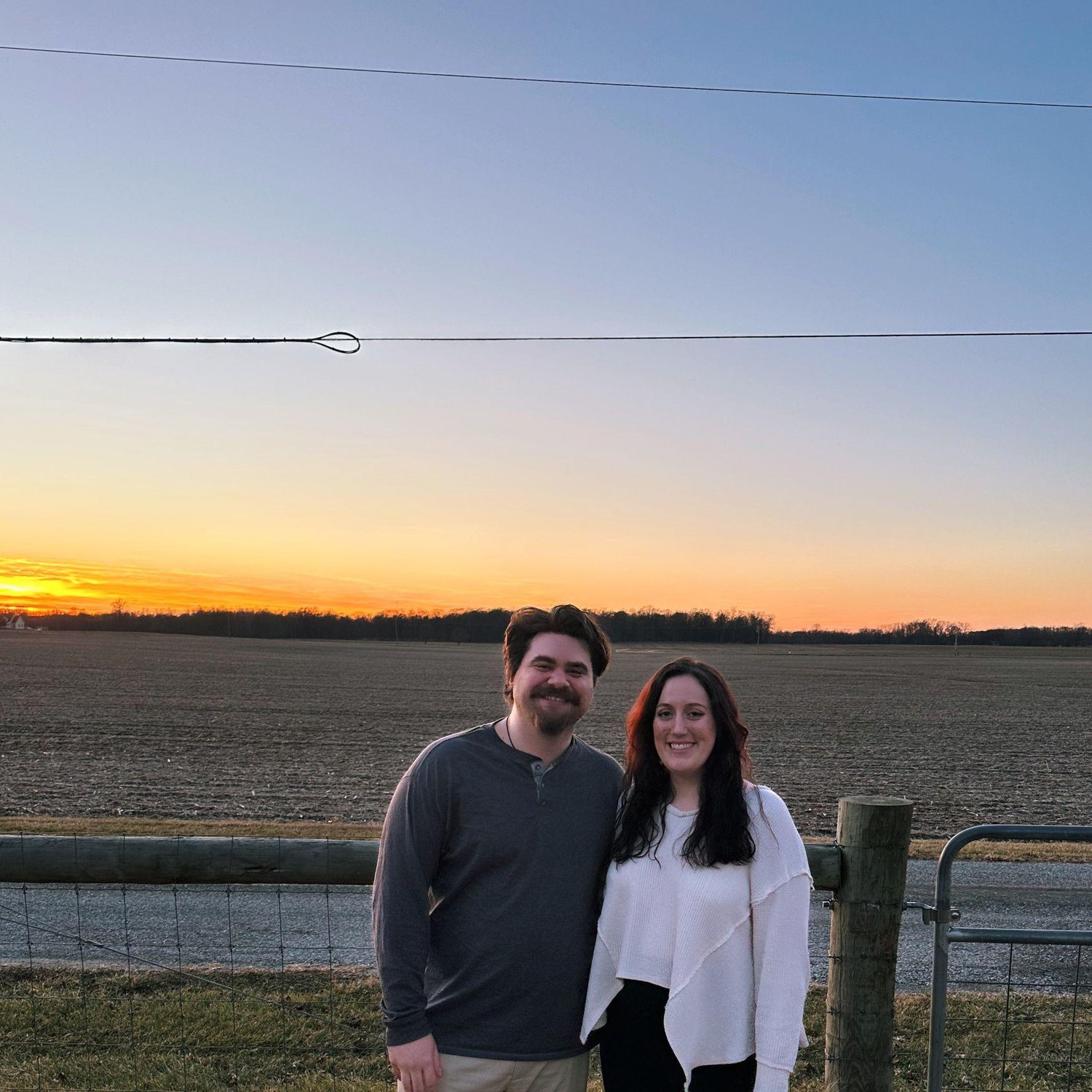 A classic Indiana cornfield photo.