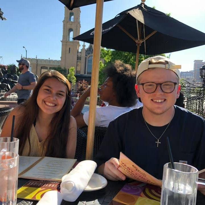 When we went up to KC to apartment hunt for Ryan!