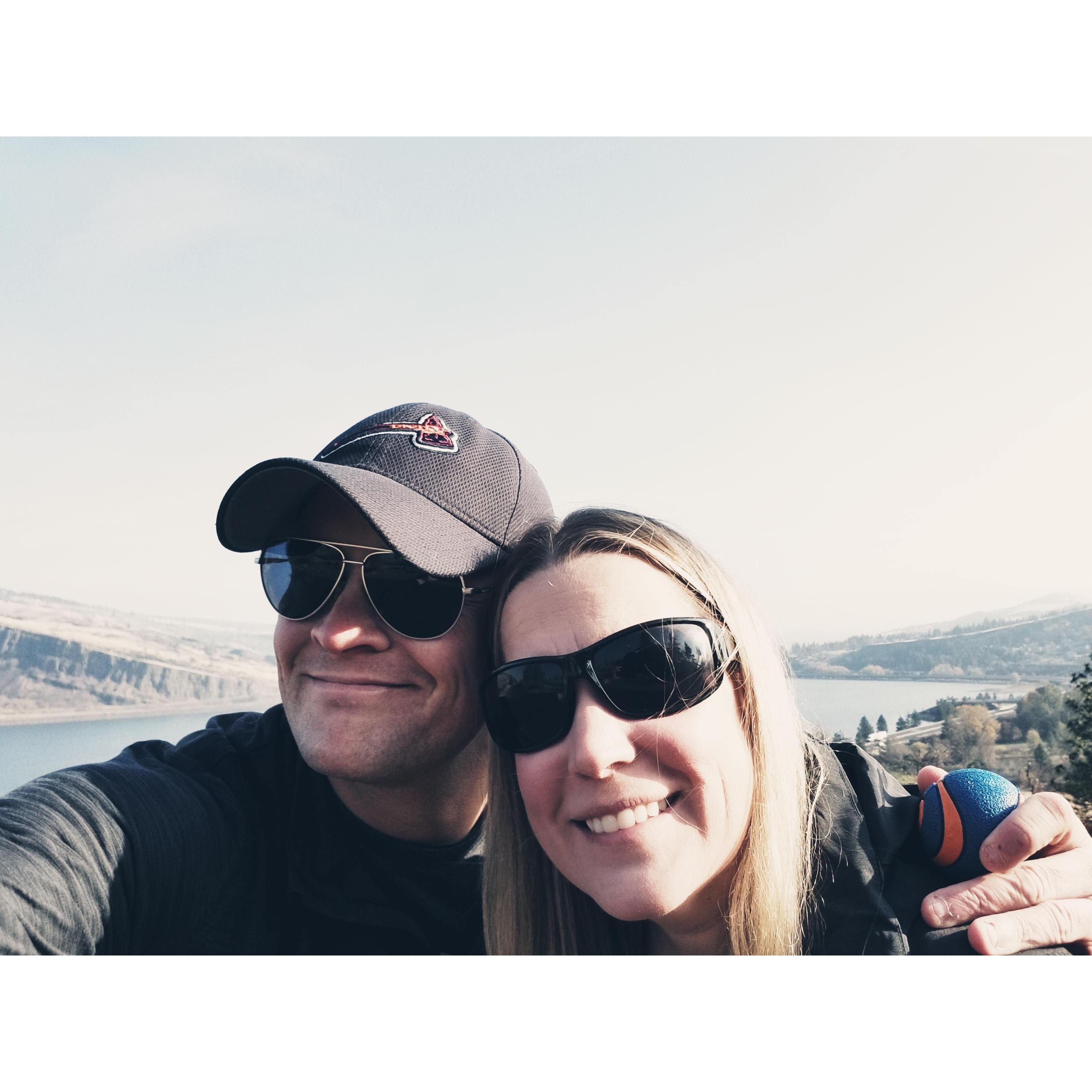 Hiking in the Gorge