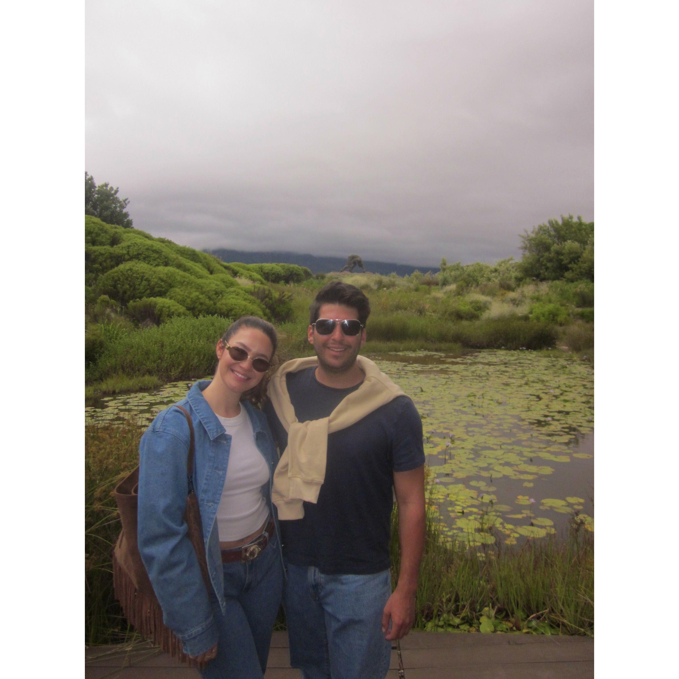 Visiting the Dylan Lewis Sculpture Garden in Stellenbosch!