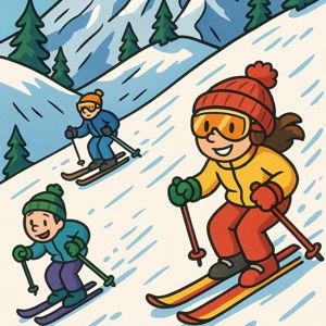 Ski Rental & Lift Trip Tickets For Two
