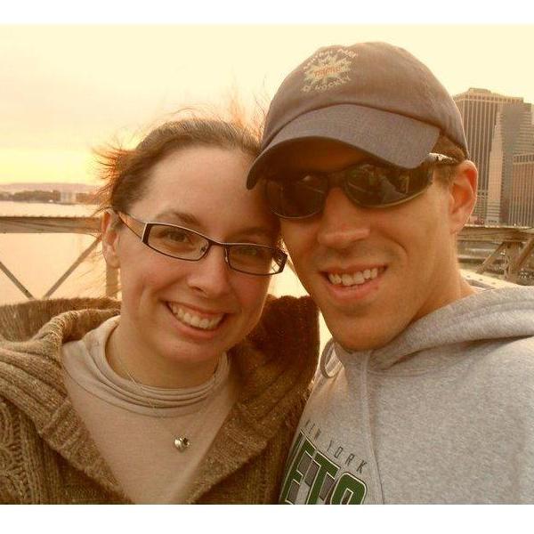 11/2010: Walking across the Brooklyn Bridge- a first for me!