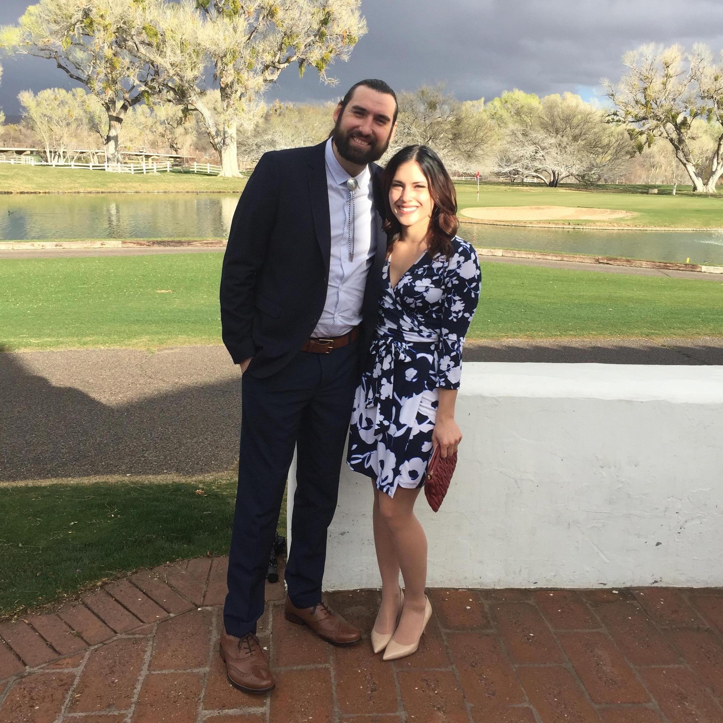 Mallery and Phil's wedding in Tuscon, Arizona - 2017