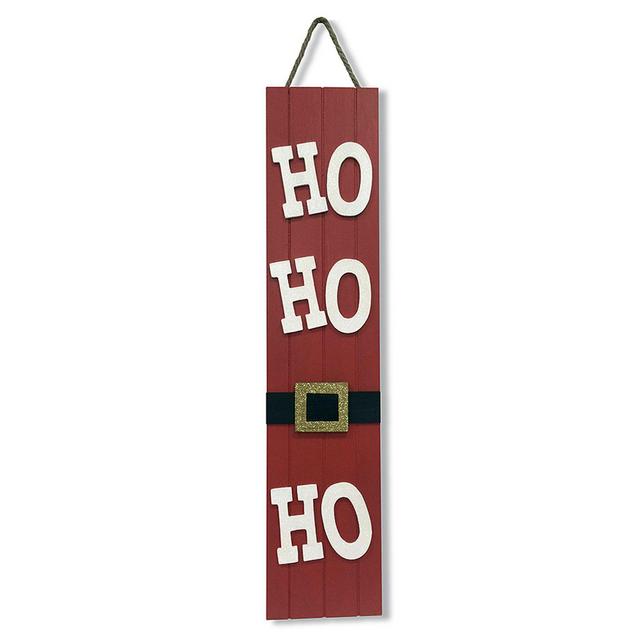 National Tree Company "Ho Ho Ho" Wood Wall Art