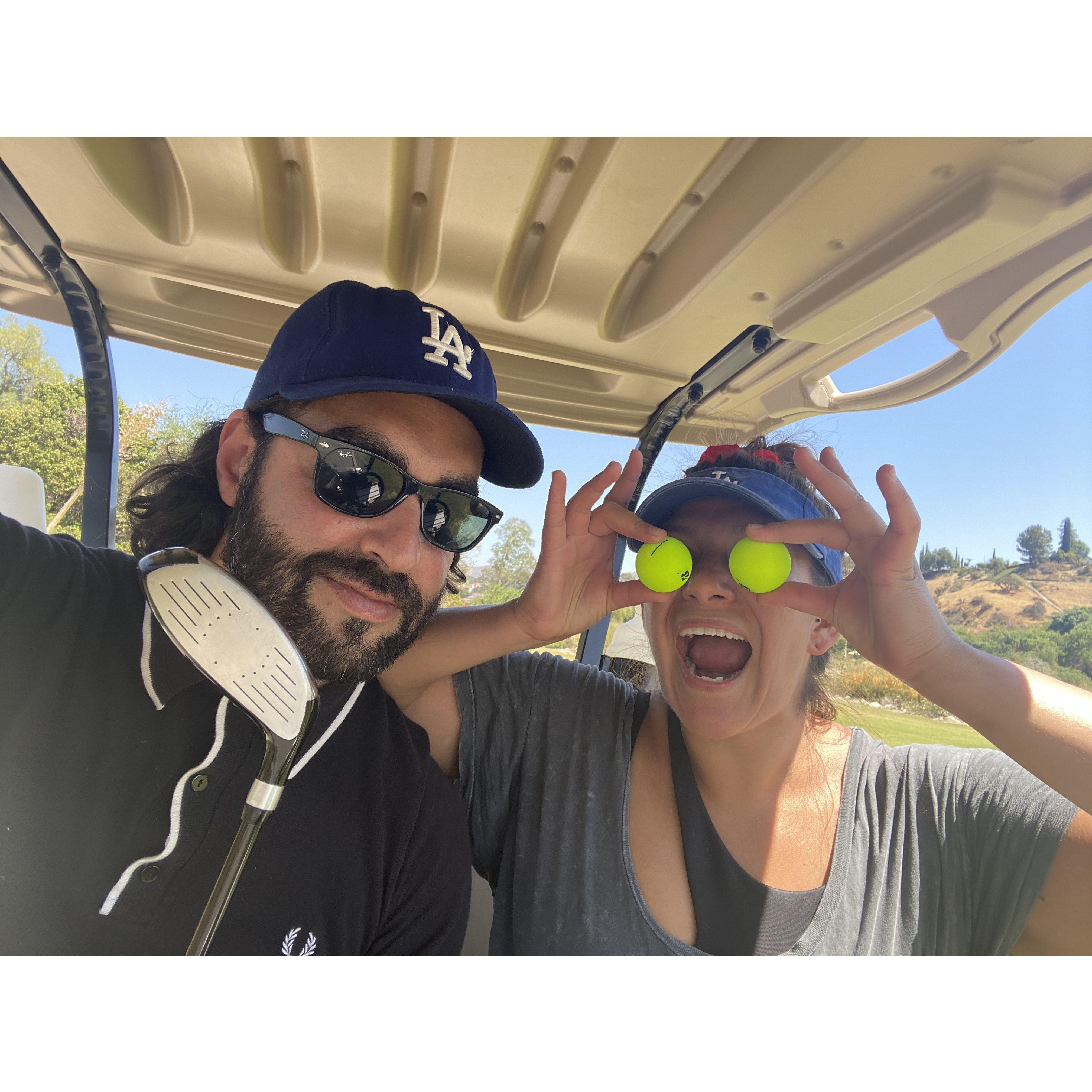 Golfing 