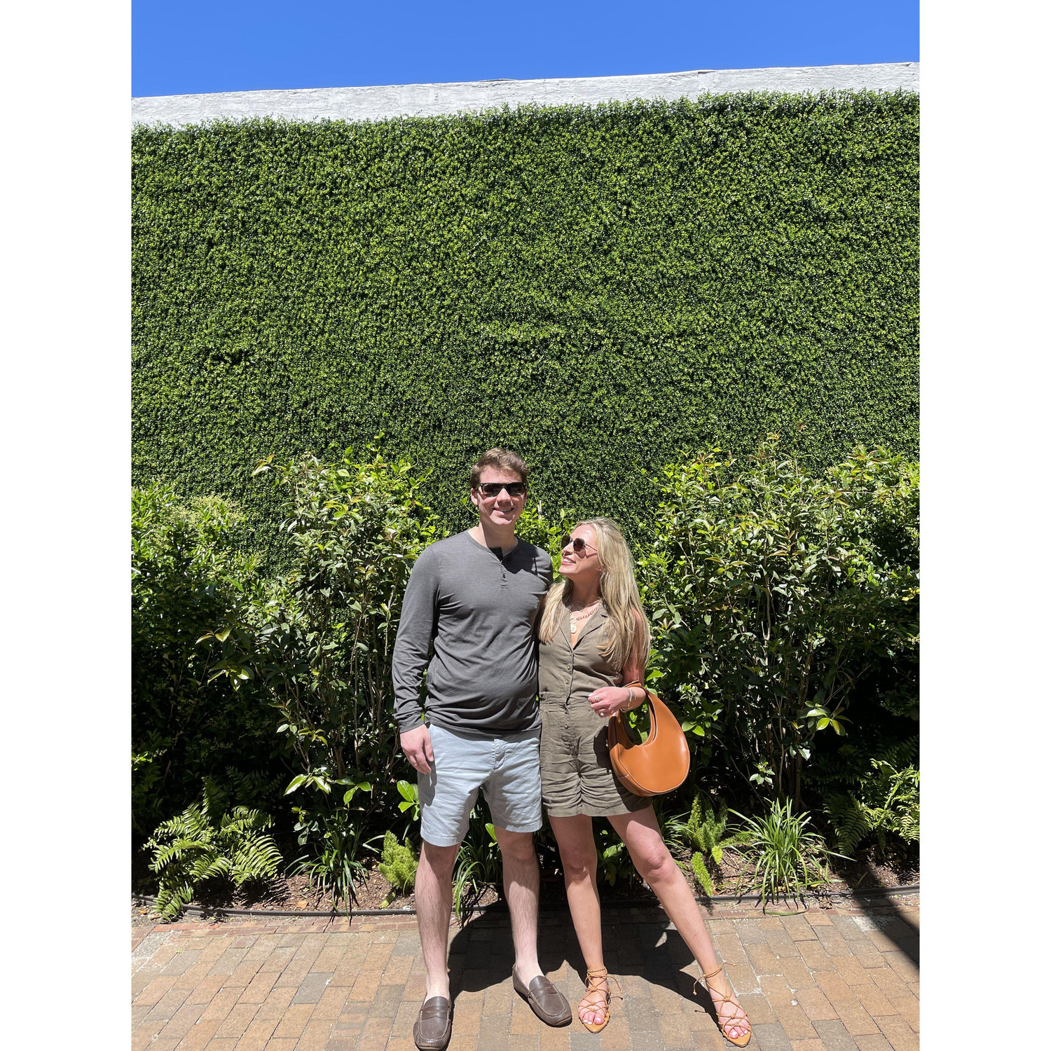 April 2024:Our first in-person tour of our wedding venue on Andrew's birthday weekend in Wilmy