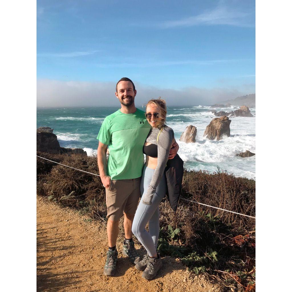 The end of a hike in Monterrey