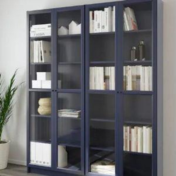 Bookcase with Glass Doors