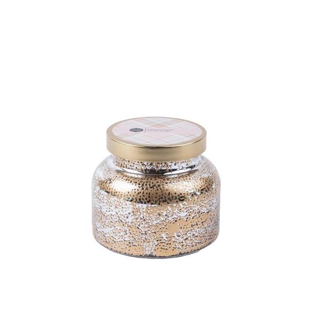 Bridgewater Candle Sweet Grace Decorative Metallic Jar Scented Candle | Candle for Home | Soy Wax Blend | 18 oz | Up to 65 Hour Burn Time | Passion Fruit, Sparkling Tea, Patchouli