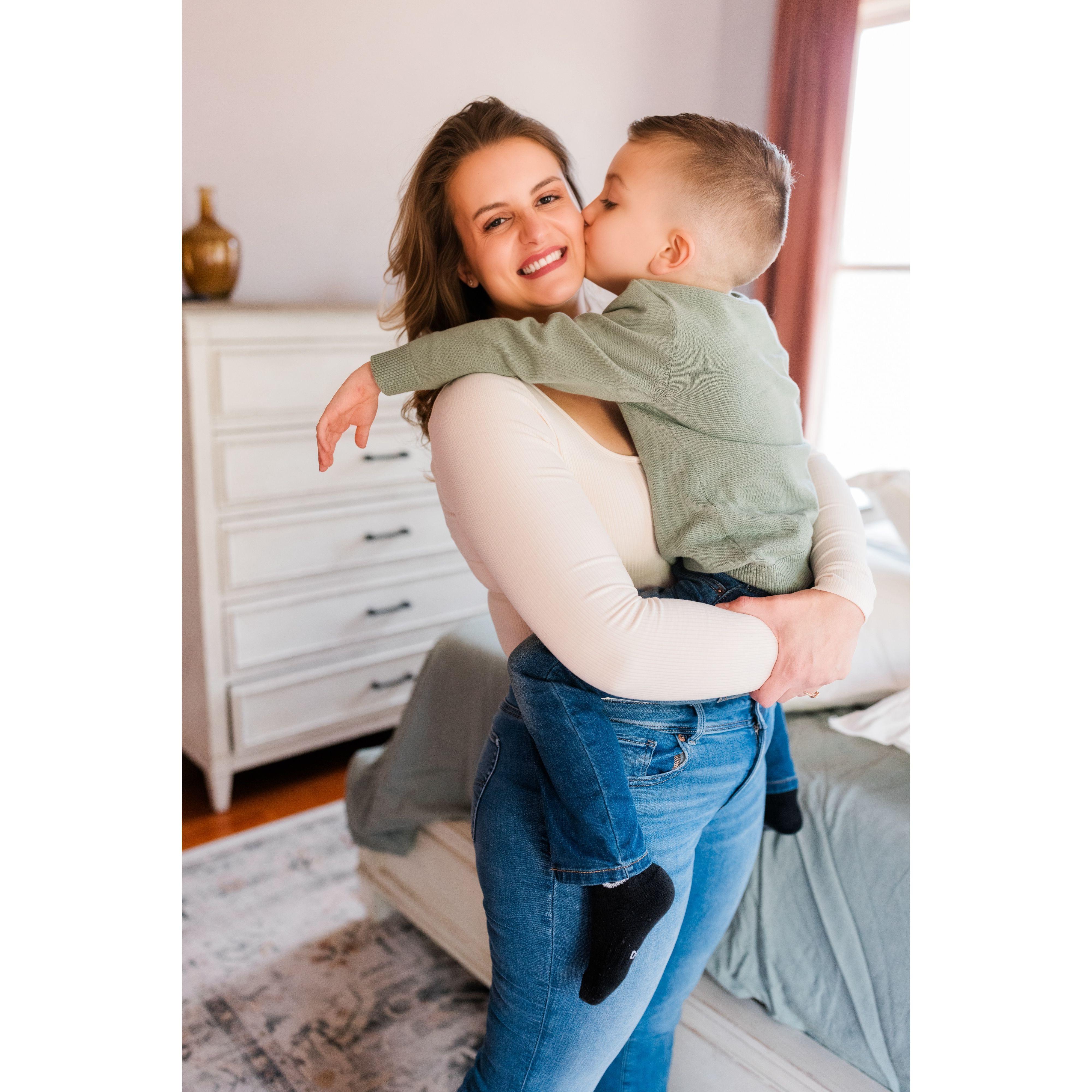 Mommy’s best boy ♥️