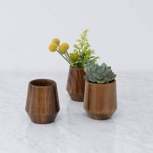 Small Wood Vases | Handcrafted in the Yucatán   – The Citizenry