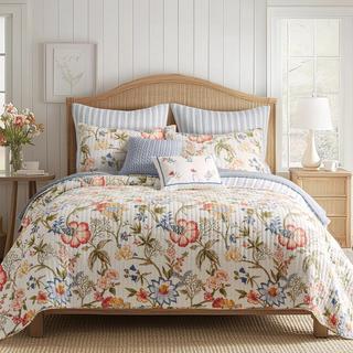 Maileen 3-Piece Reversible Quilt Set