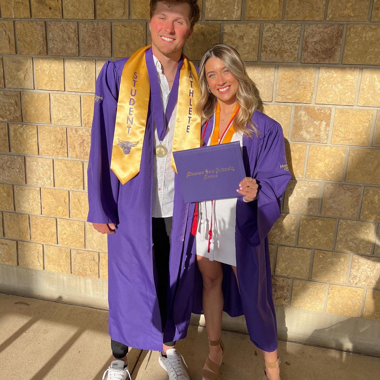 Our college graduation. Spring of 2022