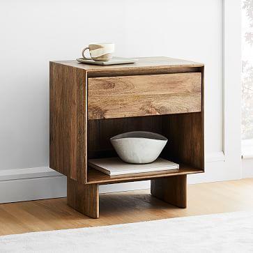 Anton Solid Wood Nightstand (Set of 2)
