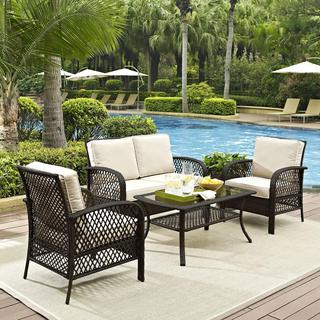 Tribeca 4-Piece Outdoor Wicker Set