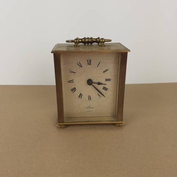 Vintage Brass Carriage Clock | Etsy (OR SIMILAR)