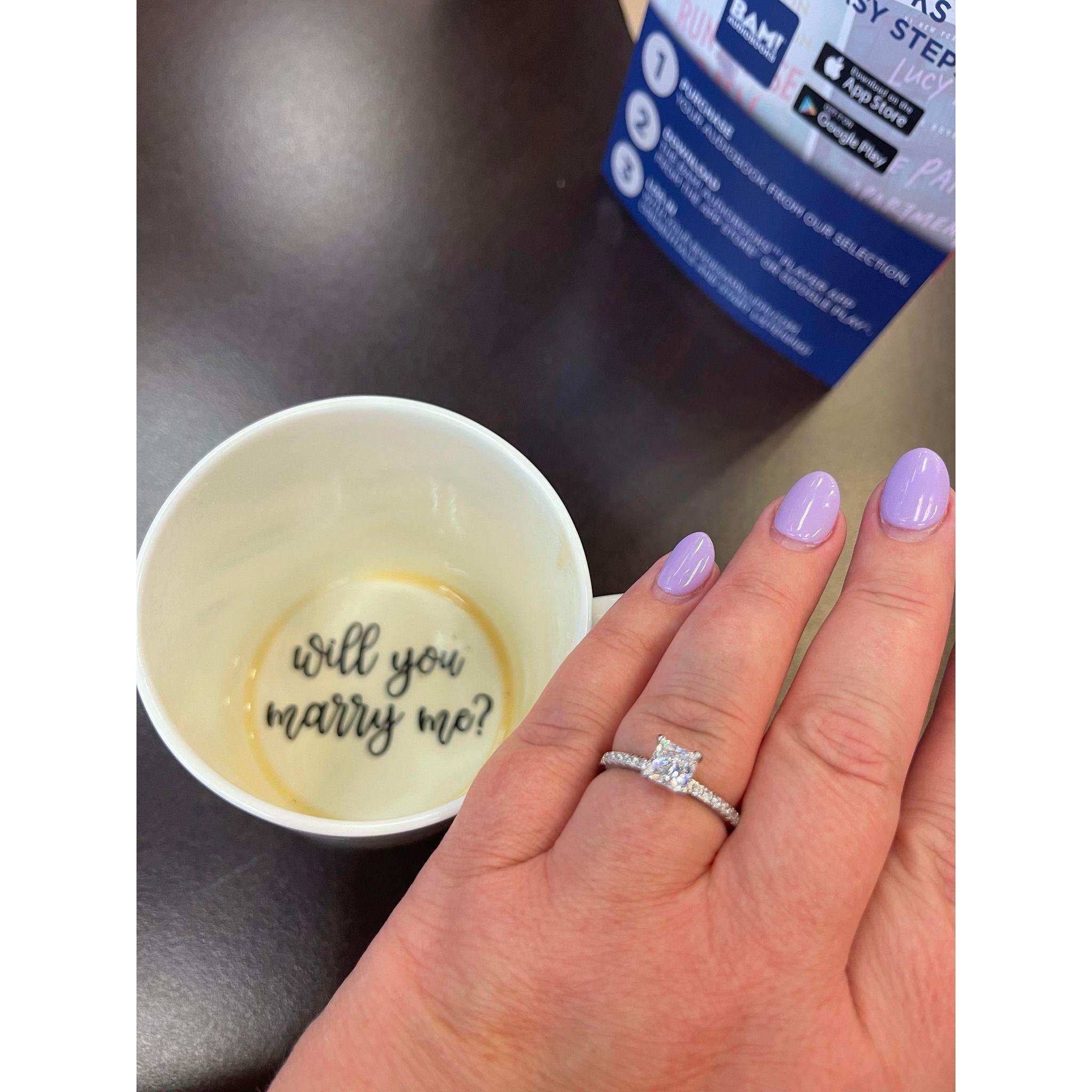 Proposal coffee mug