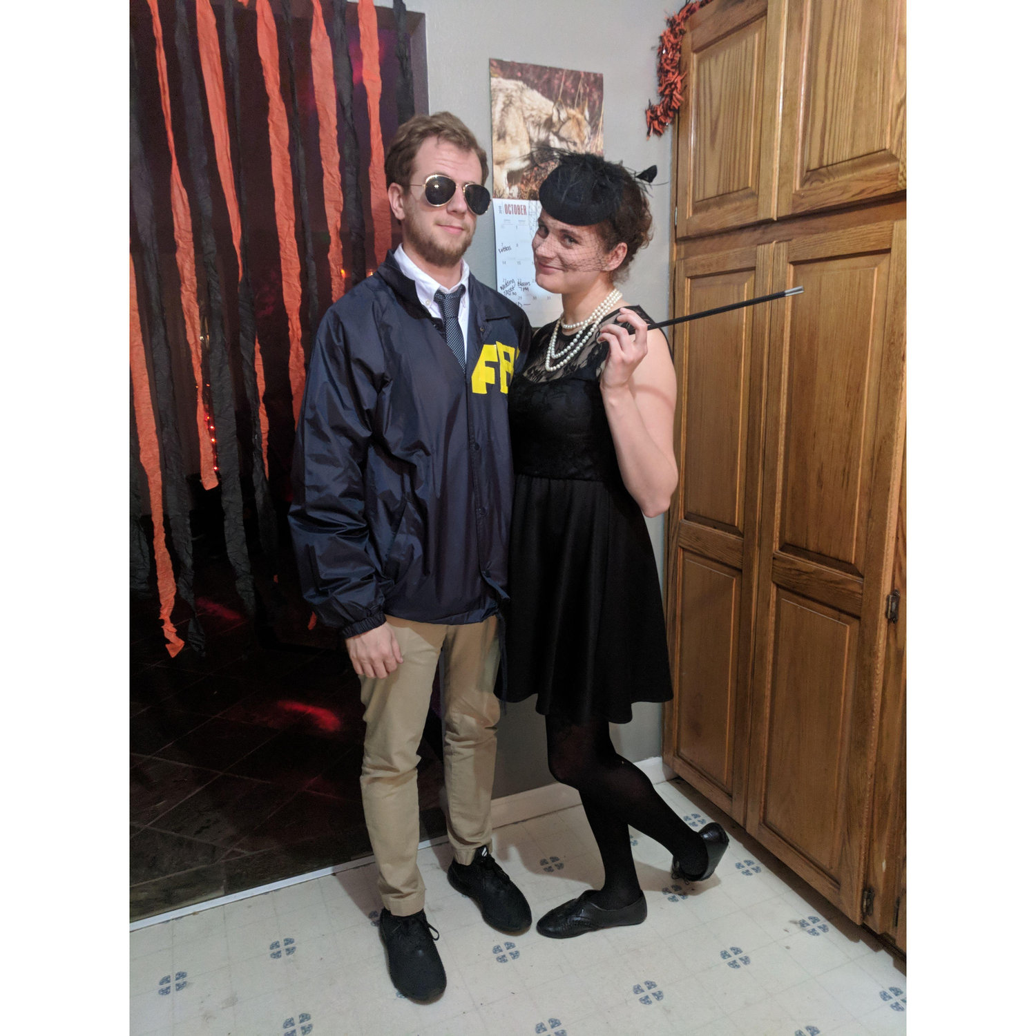 Our first couples Halloween costume - Parks and Recreation!