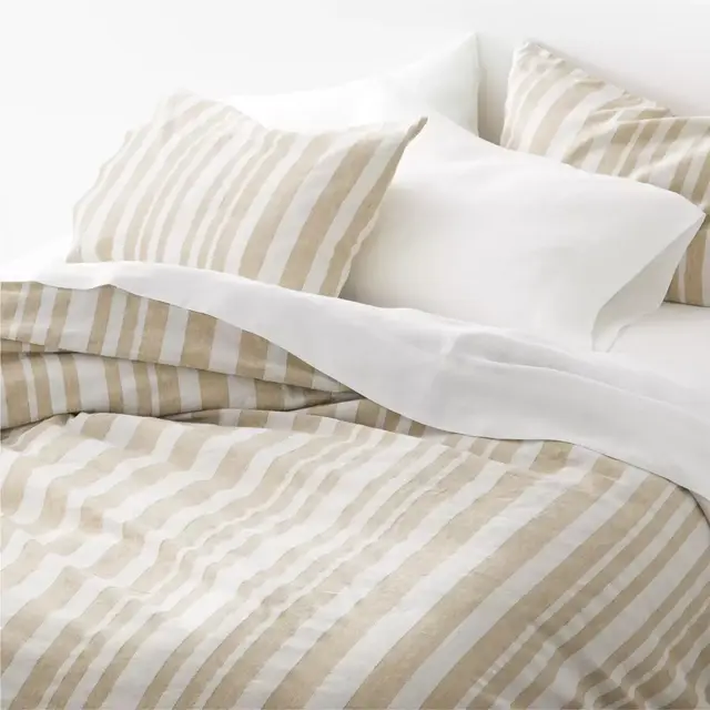 Riva Striped Full/Queen Duvet Cover