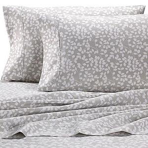 Heartland® HomeGrown™ Vine 400-Thread-Count Sateen King Sheet Set in Grey