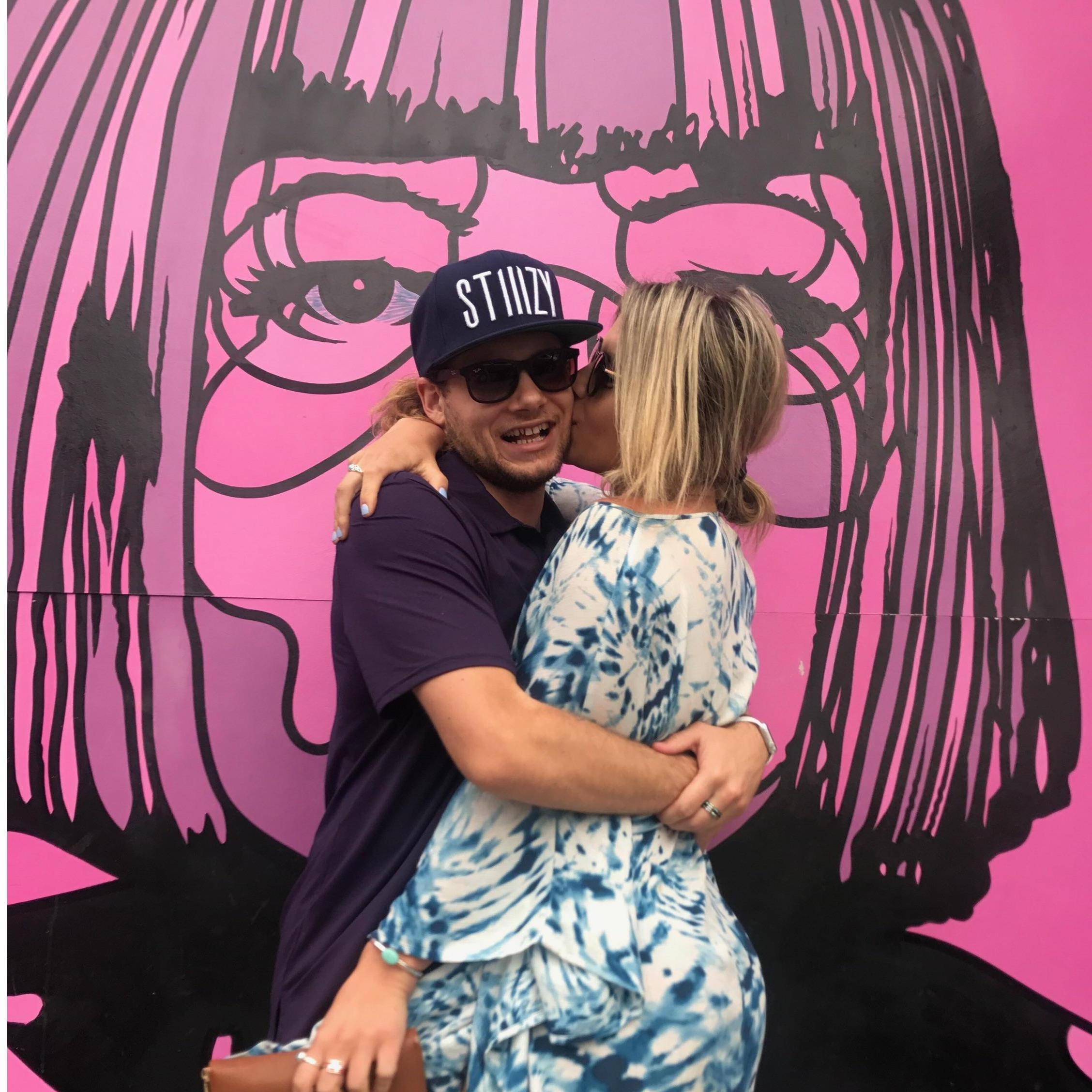 celebrating Bretts birthday!