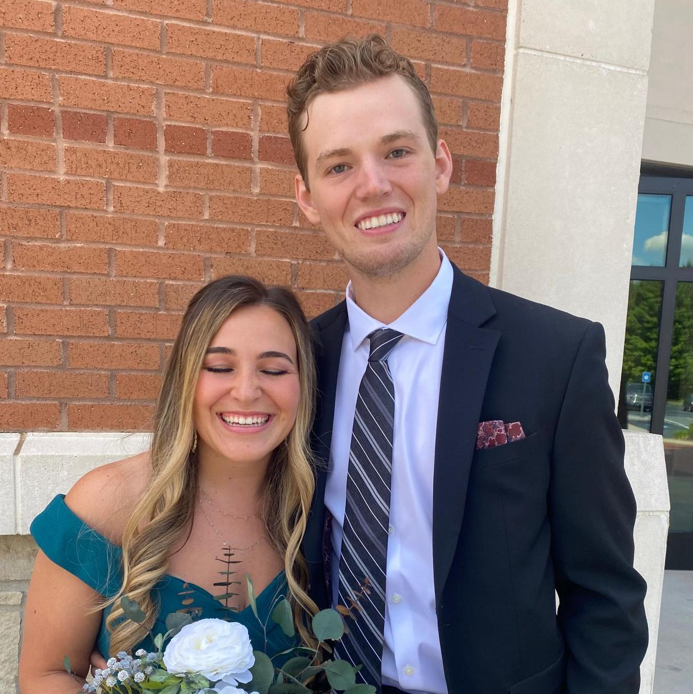 Just a pic of us at my sisters wedding May 2021! Her last name is now Butz. Ewwwww!! ;) 
My sister just had a beautiful baby girl in May 2023. We have now upgraded to Uncle Matt & Aunt Becky!