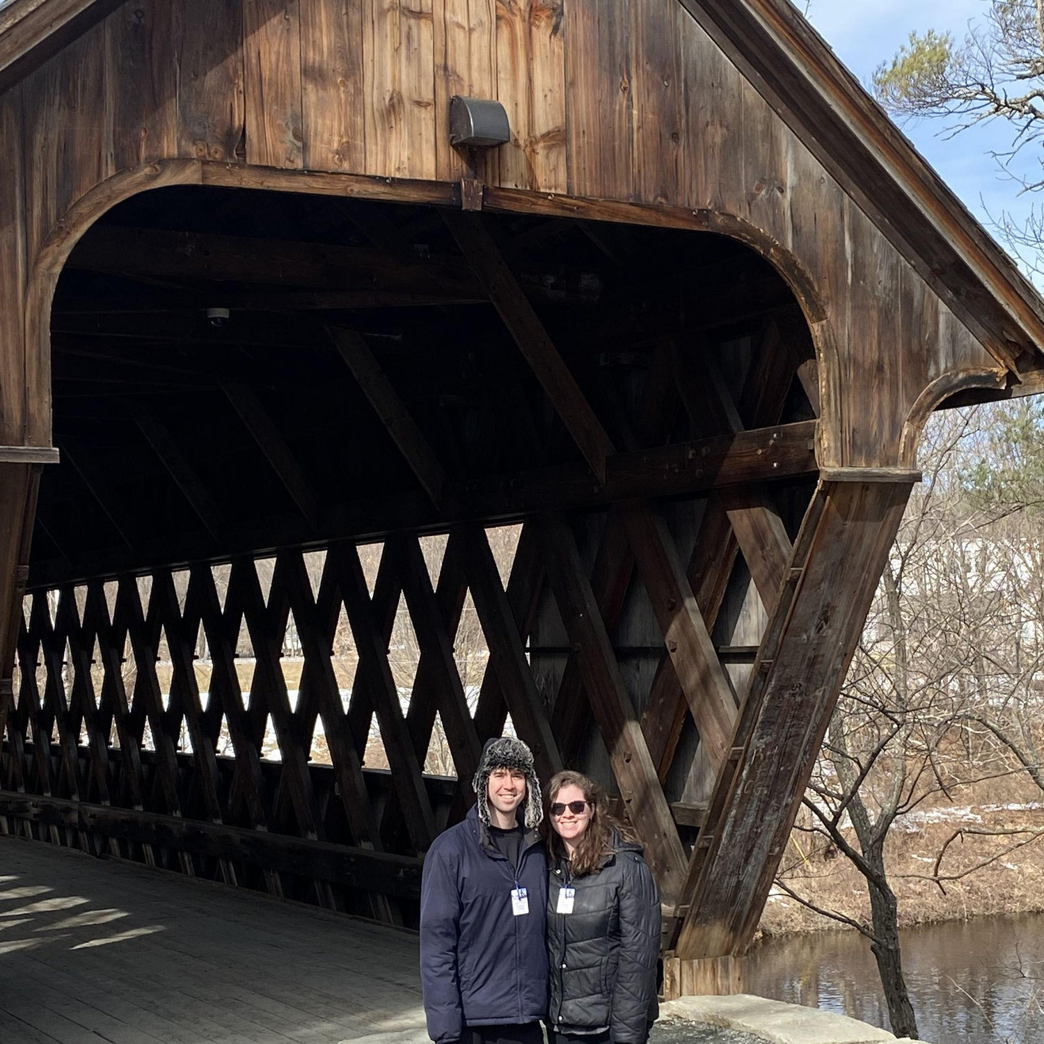 Who doesn't love a covered bridge?