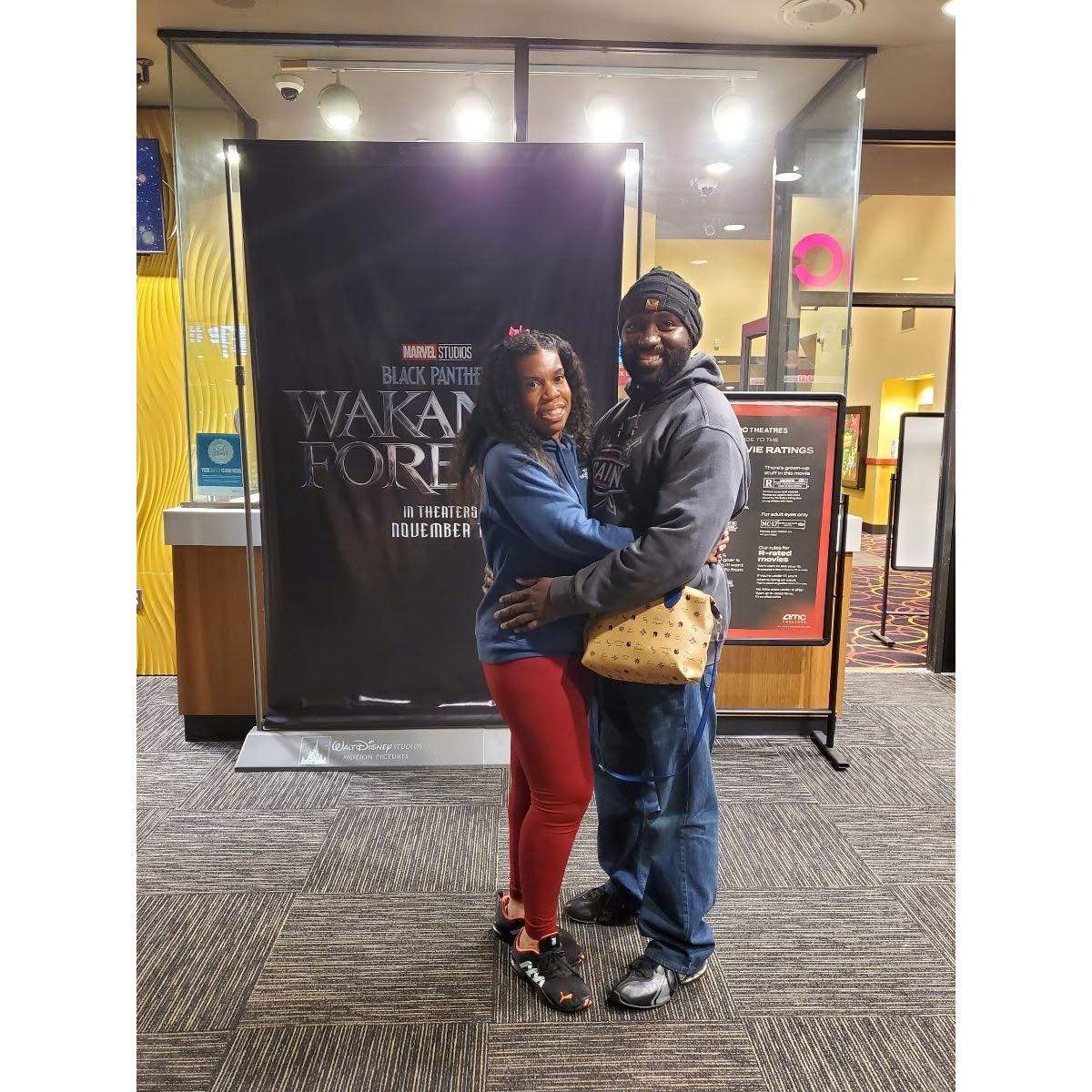 Wakanda Forever - Movie night out