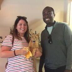 When we first adopted our cat, Monty. (July 2020)