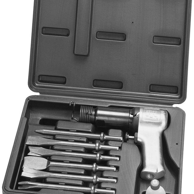 Ingersoll Rand 121Q Super Duty Air Hammer, 121-K6 - Tool plus 6 Piece Chisel Set