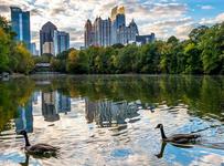 Bundle up and take a walk in Piedmont Park