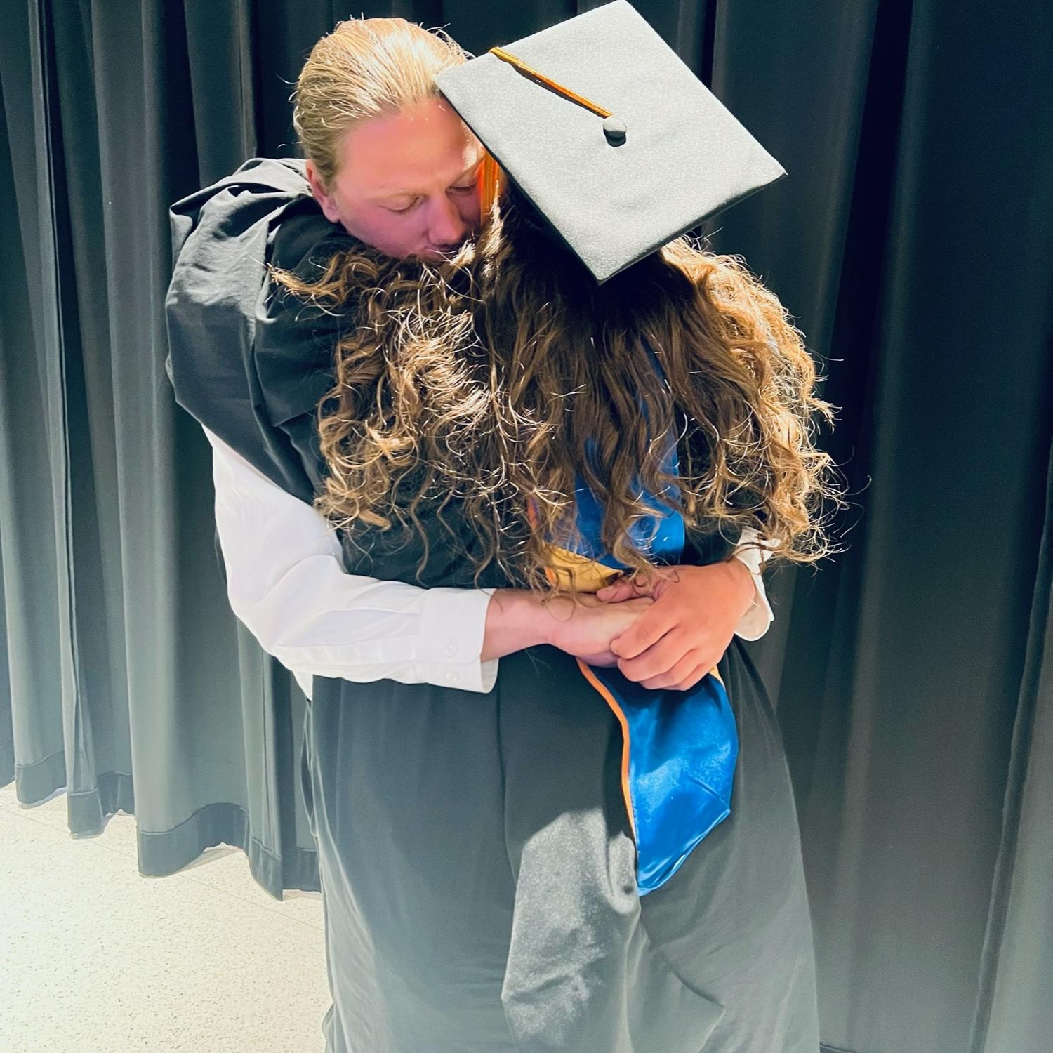 From high school to Master’s degree graduation! ❤️
